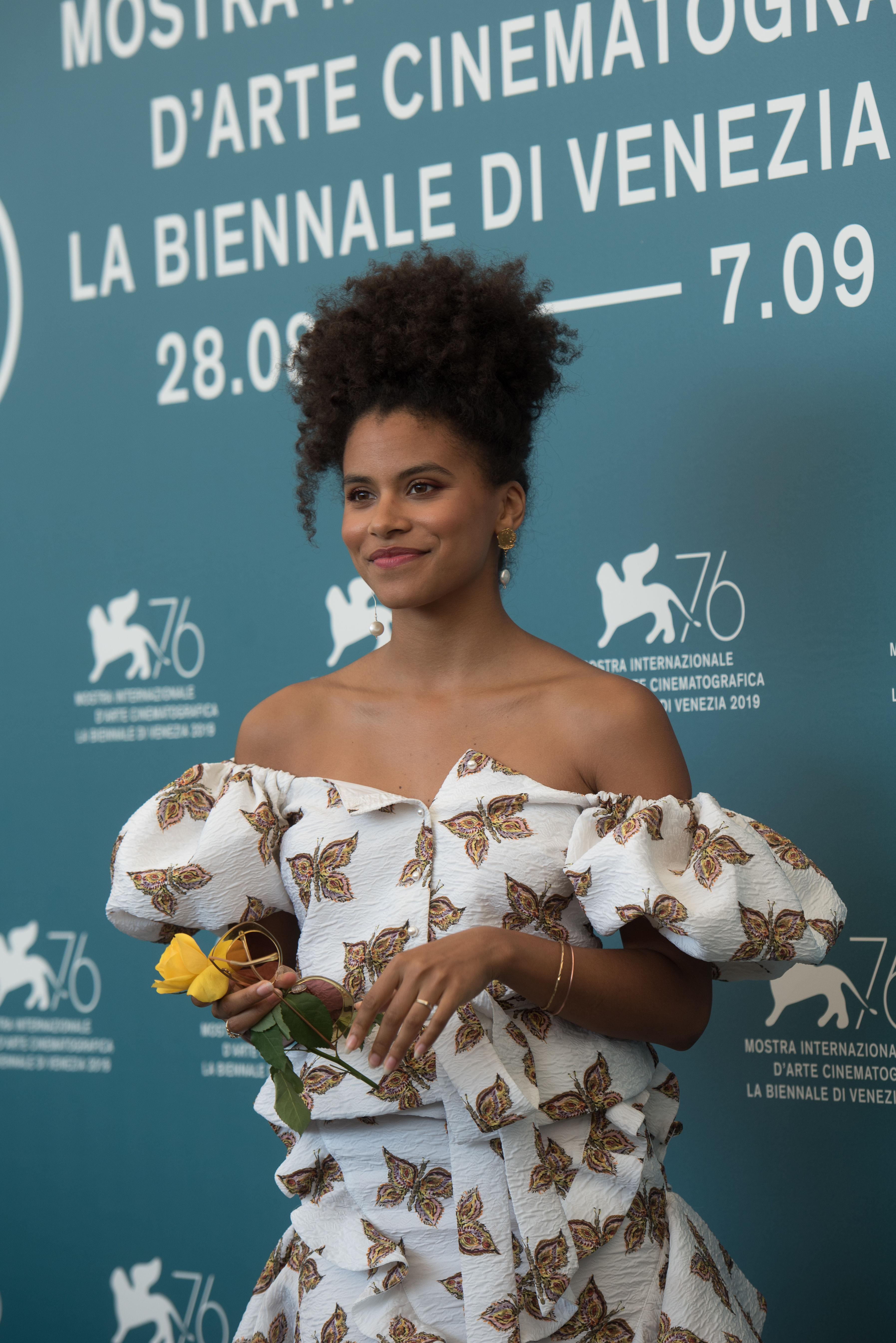 — italie venise cinema 76th mostra del cinema 31 08 2019 seberg zazie beetz
